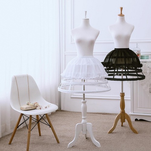 Fabric ball gown - fabric, hoop