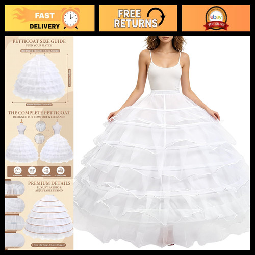 Hoop tulle crinoline - 6,