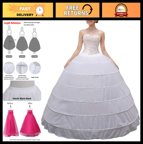 Line hoop crinoline - 6,