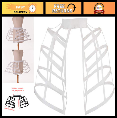 Victorian bustle cage hoop - bustle,