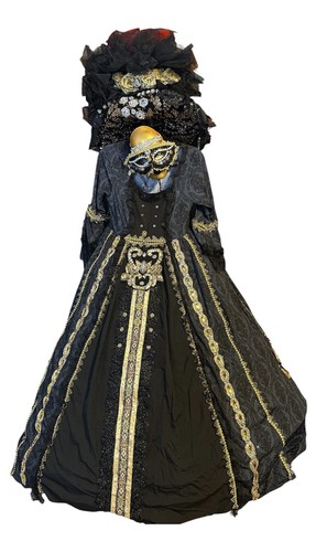 Renaissance masquerade black - masquerade,